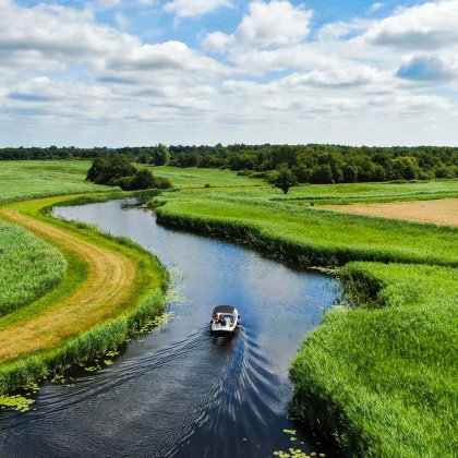 Varen in natuurgebied Weerribben-Wieden