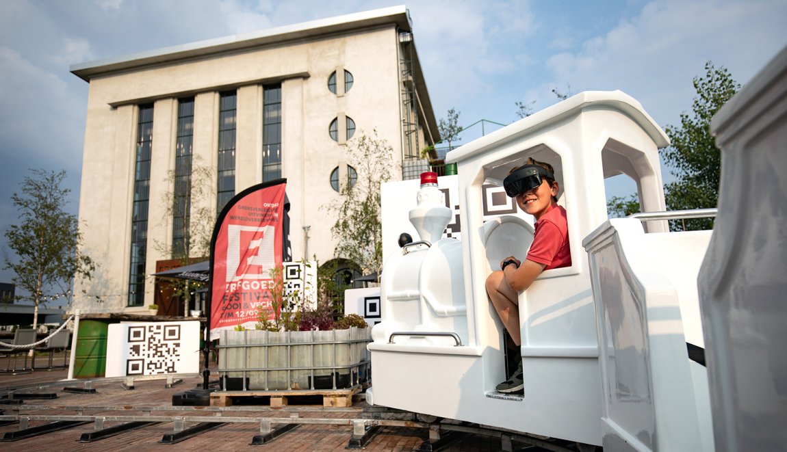 Reality-tramrit die digitaal erfgoed tot leven brengt 