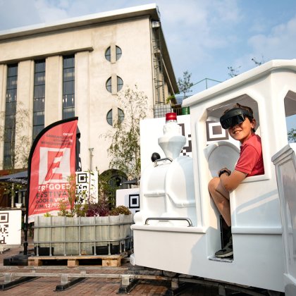 Reality-tramrit die digitaal erfgoed tot leven brengt 